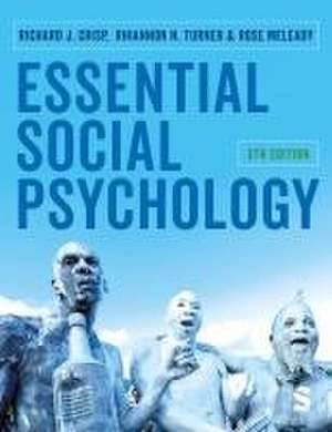 Essential Social Psychology de Richard J Crisp