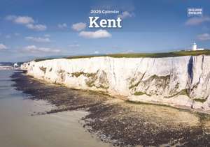 Kent A5 Calendar 2025 de Carousel Calendars