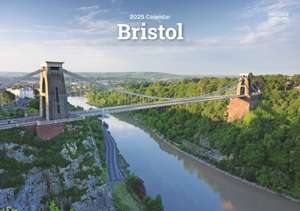 Bristol A5 Calendar 2025 de Carousel Calendars