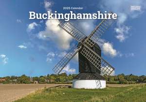 Buckinghamshire A5 Calendar 2025 de Carousel Calendars