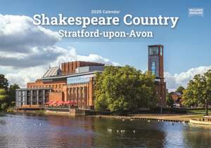 Shakespeare Country, Stratford-upon-avon A5 Calendar 2025 de Carousel Calendars