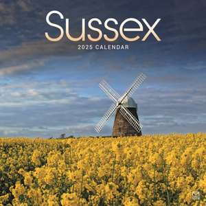 Sussex Square Wall Calendar 2025 de Carousel Calendars