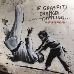 Banksy - If Graffiti changed Anything 2025 - 12-Monatskalender de Carousel Calendar