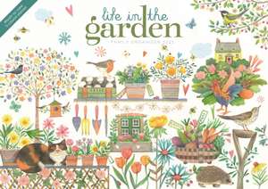 Life in the Garden Planner A4 Calendar 2025 de Carousel Calendars