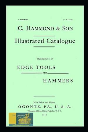 C. Hammond & Son Trade Catalogue 1910 de C. Hammond