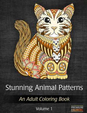 Stunning Animal Patterns de Premium Coloring Books