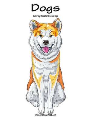 Dogs Coloring Book for Grown-Ups 1 de Nick Snels