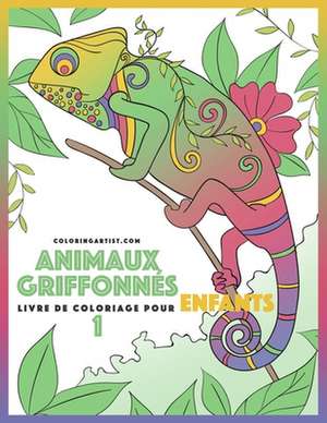 Livre de Coloriage Pour Enfants Animaux Griffonnes 1 de Nick Snels