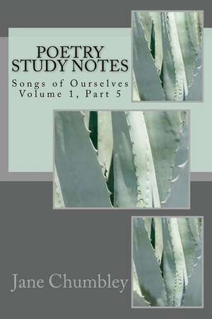 Poetry Study Notes de Jane Chumbley