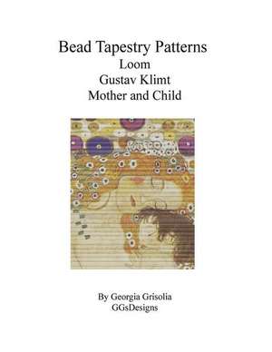 Bead Tapestry Patterns Loom Gustav Klimt Mother and Child de Georgia Grisolia