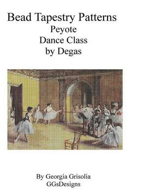 Bead Tapestry Patterns Peyote Dance Class by Degas de Georgia Grisolia