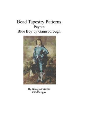 Bead Tapestry Patterns Peyote Blue Boy by Gainsborough de Georgia Grisolia