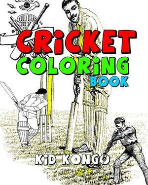 Cricket Coloring Book de Kid Kongo