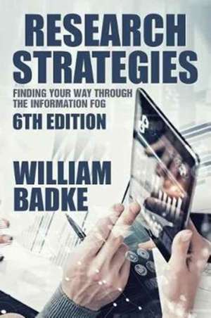 Research Strategies de William Badke