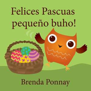 Felices Pascuas pequeño buho de Brenda Ponnay