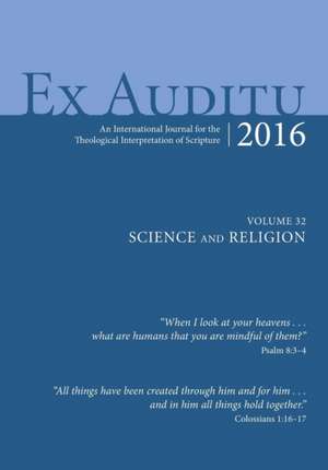 Ex Auditu - Volume 32 de Klyne Snodgrass