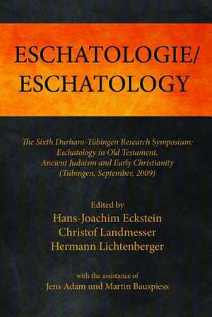 Eschatologie Eschatology