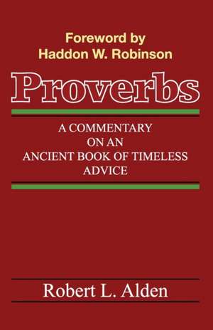 Proverbs de Robert L. Alden