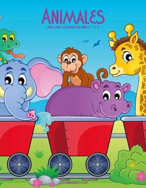 Animales Libro Para Colorear Para Ninos 1 & 2 de Nick Snels