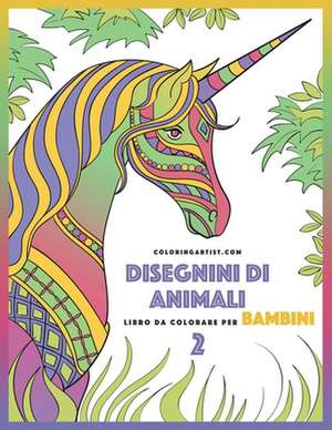 Disegnini Di Animali Libro Da Colorare Per Bambini 2 de Nick Snels