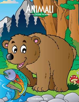 Animali Libro Da Colorare Per Bambini 2 de Nick Snels