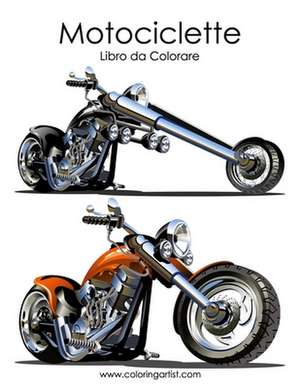 Motociclette Libro Da Colorare 1 de Nick Snels