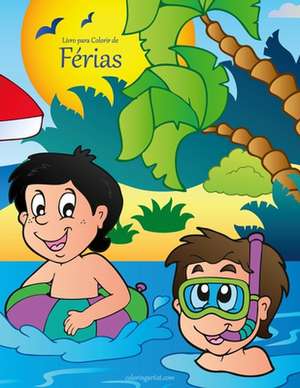 Livro Para Colorir de Ferias 1 de Nick Snels