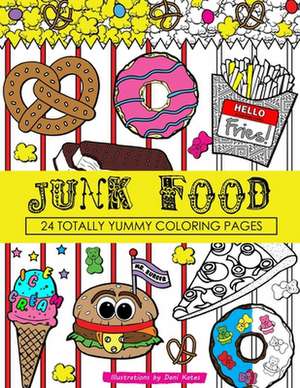 Junk Food Coloring Book de Dani Kates