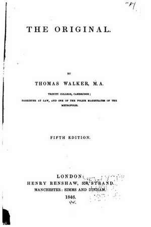 The Original de Thomas Walker