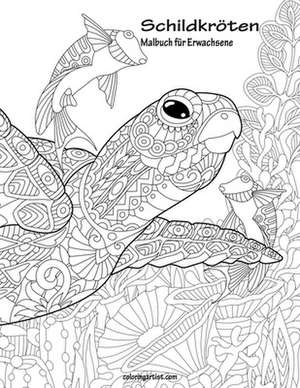 Schildkroten-Malbuch Fur Erwachsene 1 de Nick Snels