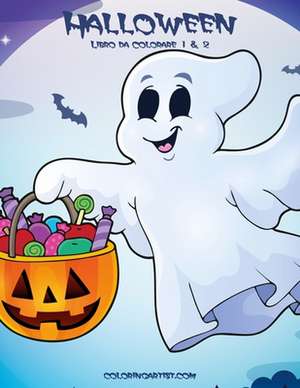 Halloween Libro Da Colorare 1 & 2 de Nick Snels