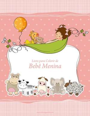 Livro Para Colorir de Bebe Menina 1 de Nick Snels