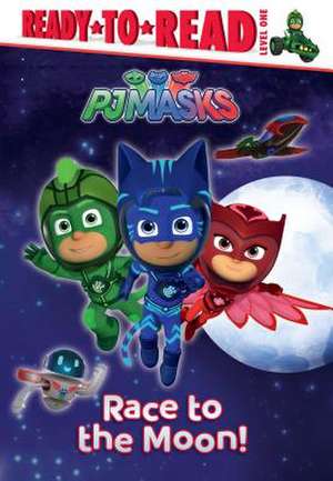 Pj Masks Race to the Moon! de Natalie Shaw