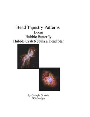 Bead Tapestry Patterns Loom Hubble Butterfly Hubble Crab Nebula a Dead Star de Georgia Grisolia