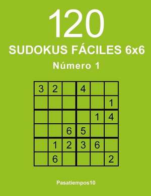 120 Sudokus Faciles 6x6 - N. 1 de Pasatiempos10