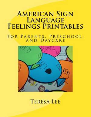 American Sign Language Feelings Printables de Teresa Lee