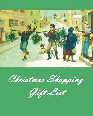 Christmas Shopping Gift List de Anthea Peries