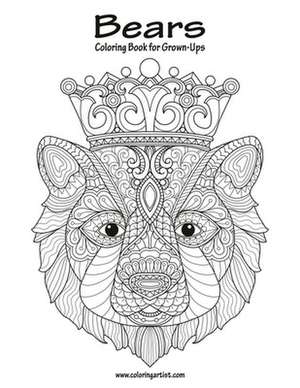 Bears Coloring Book for Grown-Ups 1 de Nick Snels