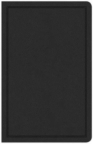 CSB Deluxe Gift Bible, Black Leathertouch de Csb Bibles By Holman