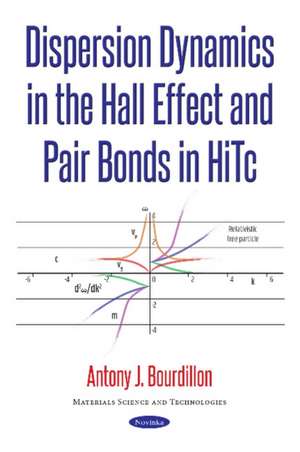 Dispersion Dynamics in the Hall Effect & Pair Bonds in HiTc de Antony J Bourdillon