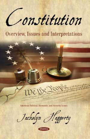 HAGGERTY, J: Constitution