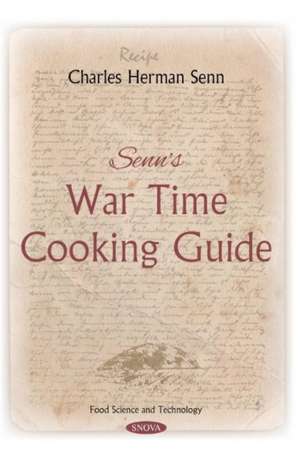 Senns War Time Cooking Guide