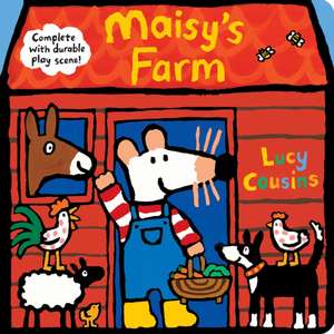 Maisy's Farm: Complete with Durable Play Scene de Lucy Cousins