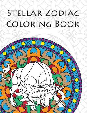 Stellar Zodiac Coloring Book de Steven Valente