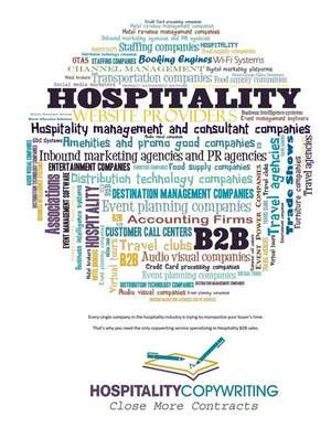 Hospitality Copywriting de Jeremiah Magone