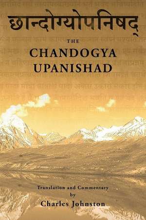 Chandogya Upanishad de Charles Johnston