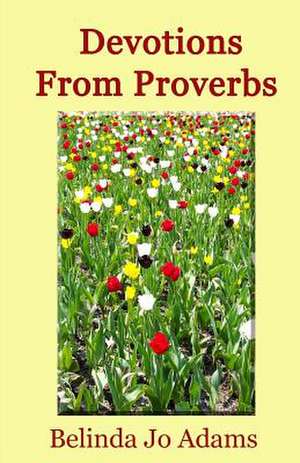 Devotions from Proverbs de Belinda Jo Adams