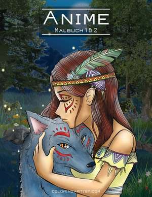 Anime-Malbuch 1 & 2 de Nick Snels