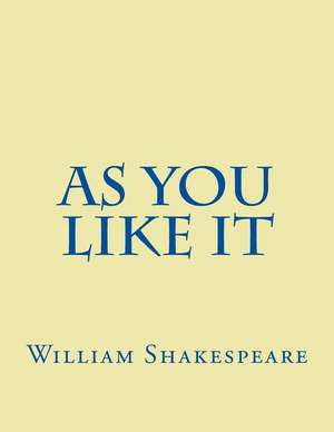 As You Like It de William Shakespeare