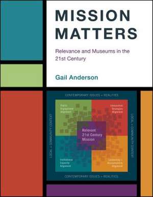 Mission Matters de Gail Anderson